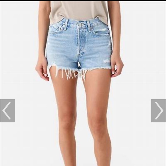 Agolde Pants - AGOLDE Parker Denim Jean Shorts  Sz 25